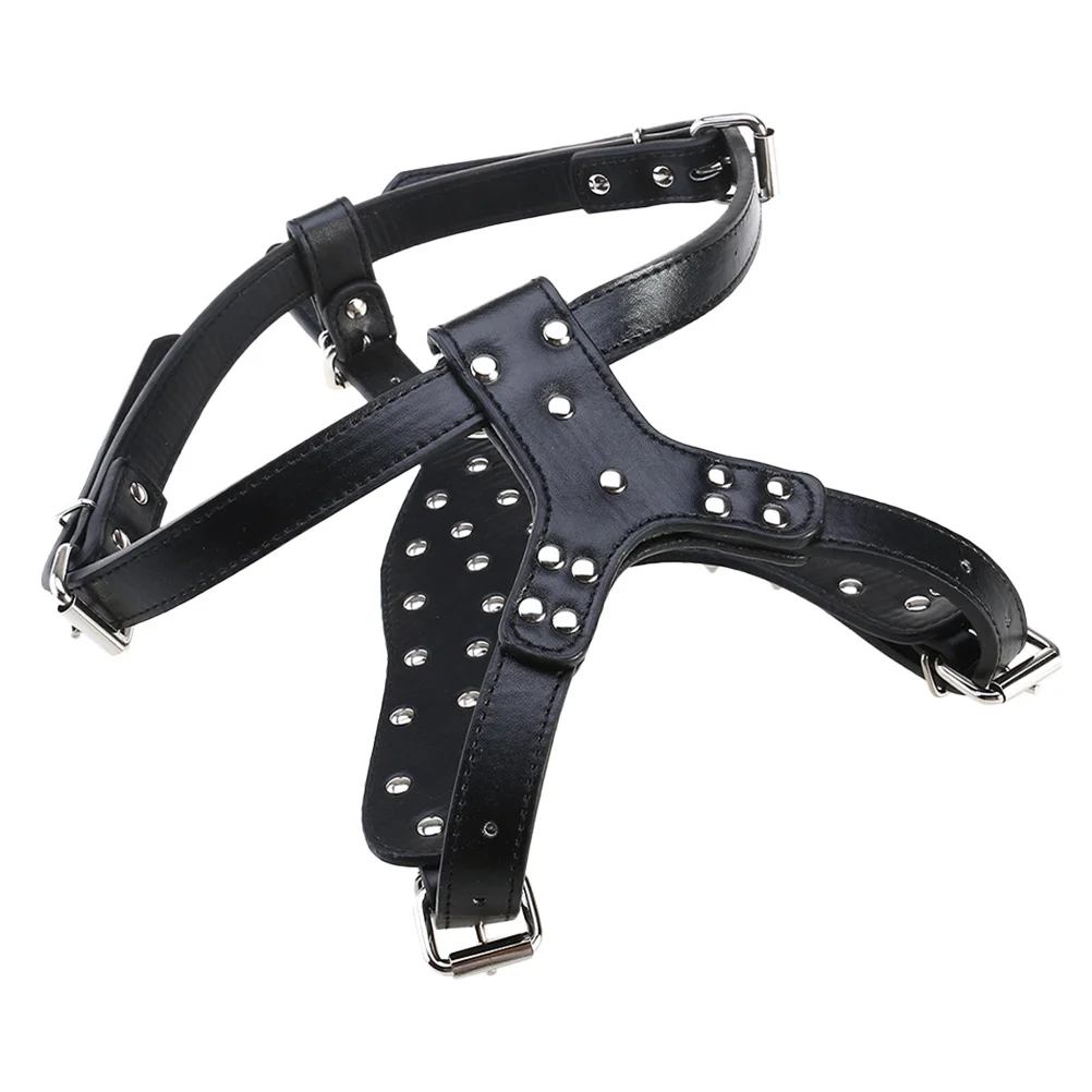 Pet Harness Metal Spikes Adjustable Soft Pu Dog Vest For Walking Training Outdoor Small Large Puppy Wear-Resistant Safety
Pet Harness Metal Spikes Adjustable Soft Pu Dog Vest For Walking Training Outdoor Small Large Puppy Wear-Resistant Safety
