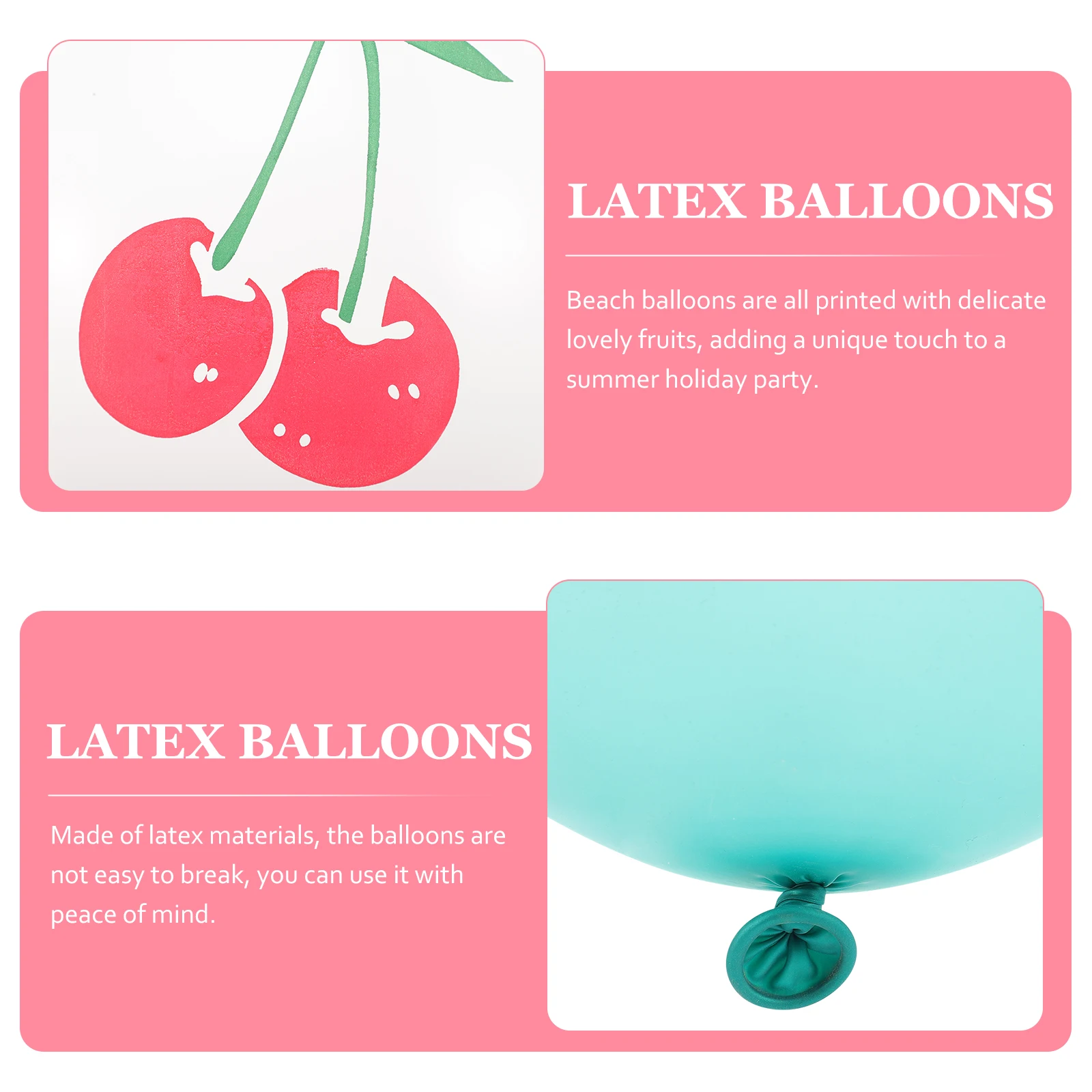 20 pcs Fruit Balloons Summer Party Decorative Latex Balloons for Birthday Shower Wedding Emulsion
20 pcs Fruit Balloons Summer Party Decorative Latex Balloons for Birthday Shower Wedding Emulsion