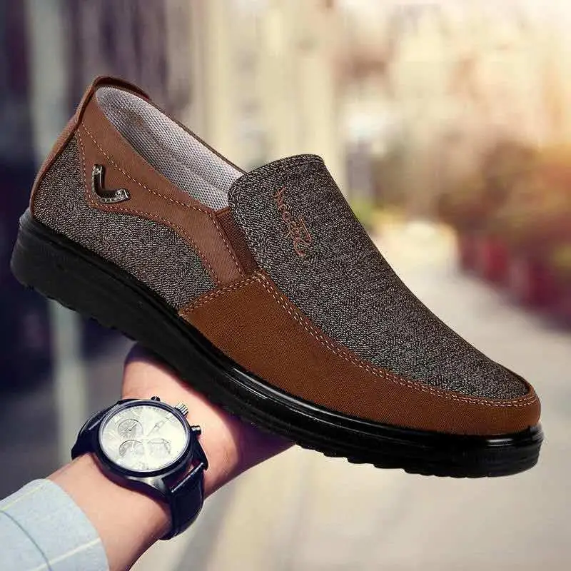 New Summer Men's Shoes Old Beijing Cloth Shoes Lightweight Comfortable Casual Shoes Large Size Men's Shoes Breathable round Toe
New Summer Men's Shoes Old Beijing Cloth Shoes Lightweight Comfortable Casual Shoes Large Size Men's Shoes Breathable round Toe
