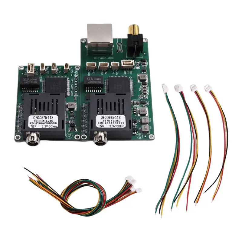 A96T Drone-Specific 60KM TTL Optical Transceiver Module TX/RX DC5.5-26V Optical Terminal Equipment
A96T Drone-Specific 60KM TTL Optical Transceiver Module TX/RX DC5.5-26V Optical Terminal Equipment