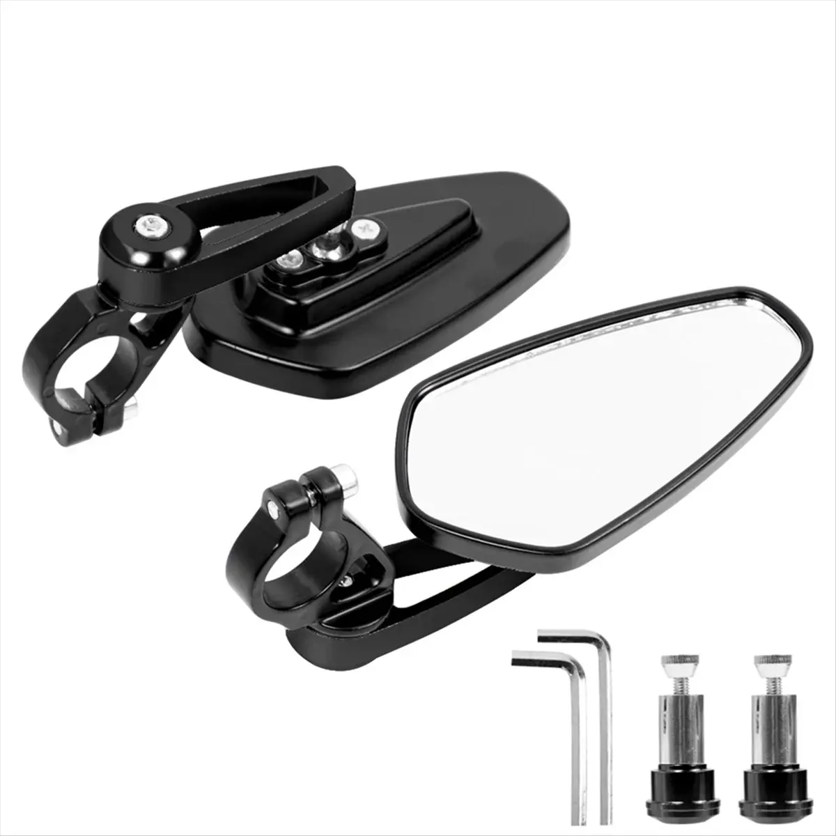 XFDZ Bicycle Handlebar Reflector Rear View Mirror Safety Adjustable Rotatable Mirror Electric Scooter for GT/Pro,Black
XFDZ Bicycle Handlebar Reflector Rear View Mirror Safety Adjustable Rotatable Mirror Electric Scooter for GT/Pro,Black