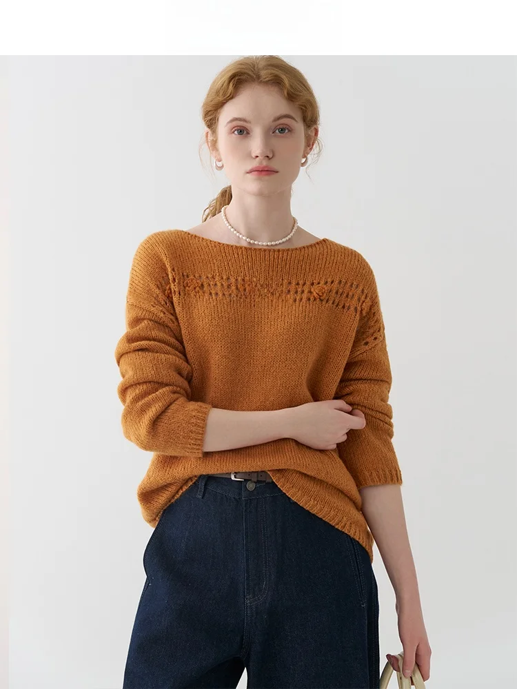 Soft Sle Women's Long Sve Knitted Sweater Hollow out Floral Design Spring Faion Slimming Personali Warmth Heating
Soft Sle Women's Long Sve Knitted Sweater Hollow out Floral Design Spring Faion Slimming Personali Warmth Heating