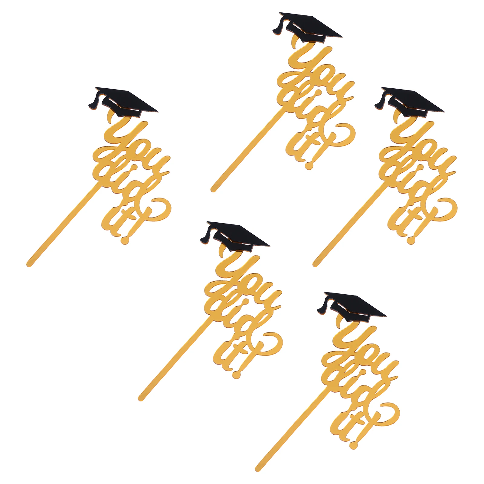5pcs Bachelor Hat Cake Toppers Cupcake Toppers Cupcake Decorations Graduation Party Supplies Picks Cake Insert
5pcs Bachelor Hat Cake Toppers Cupcake Toppers Cupcake Decorations Graduation Party Supplies Picks Cake Insert