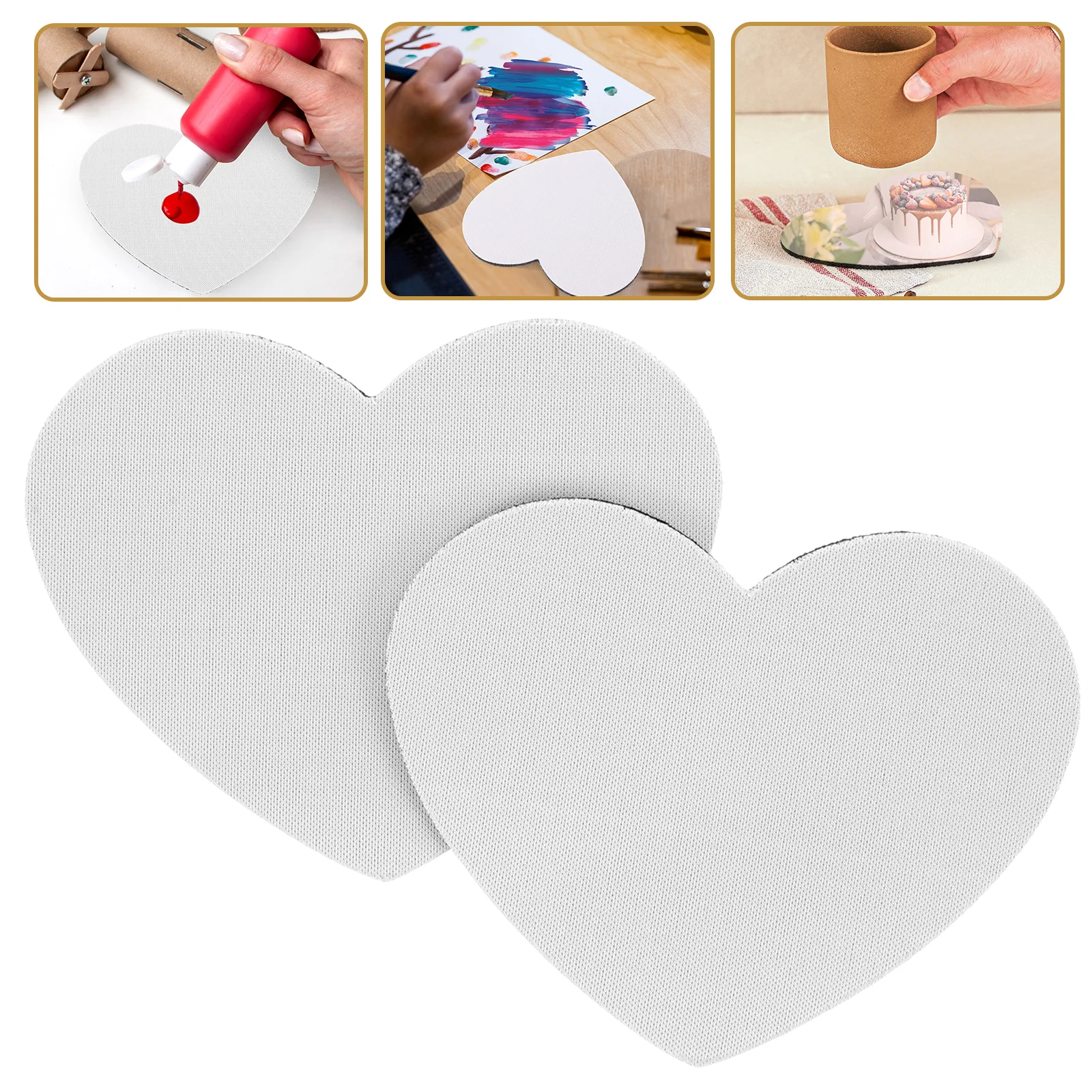 10pcs Heat Transfer Sublimation Coasters Blank Heart Shaped Insulation Pads for DIY Cup Mat Tumblers Canvas Lightweight No
10pcs Heat Transfer Sublimation Coasters Blank Heart Shaped Insulation Pads for DIY Cup Mat Tumblers Canvas Lightweight No