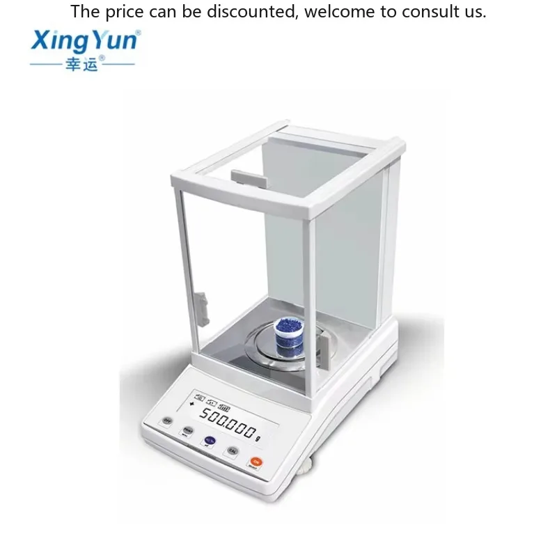 XINGYUN JA503 Precision Digital Electronic Balance 500g 0.001g Weighing Capability CE Certified Lab Scale
XINGYUN JA503 Precision Digital Electronic Balance 500g 0.001g Weighing Capability CE Certified Lab Scale