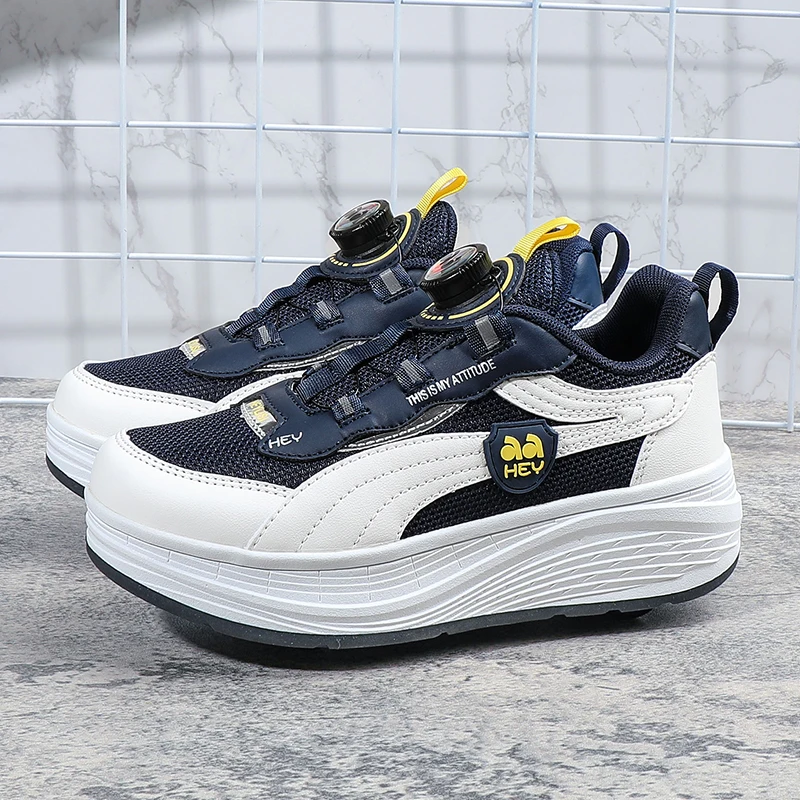 Kids' 8-Wheel Invisible Roller Sneakers: 4-Wheel Roller Skates, Boys' & Girls' Wheeled Shoes for Students
Kids' 8-Wheel Invisible Roller Sneakers: 4-Wheel Roller Skates, Boys' & Girls' Wheeled Shoes for Students