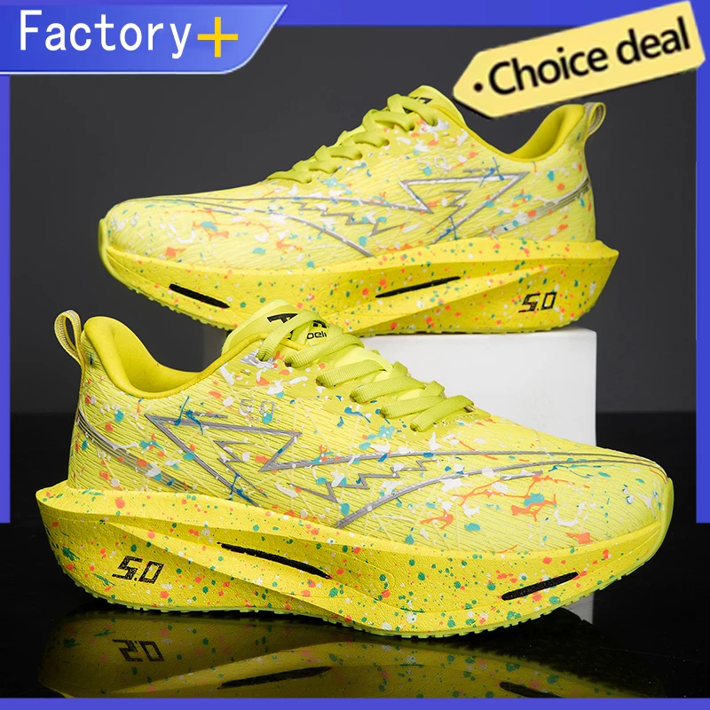 Lightweight Marathon Carbon Board Sneakers Men Breathable Sport Basketball Walking Shoes For Women Casual Running Sneakers Male
Lightweight Marathon Carbon Board Sneakers Men Breathable Sport Basketball Walking Shoes For Women Casual Running Sneakers Male