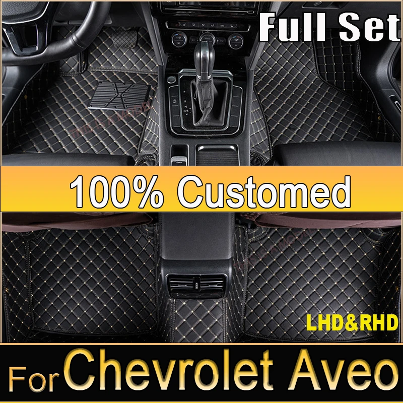 Car Floor Mats For Chevrolet Aveo MK2 Sonic 2017 2016 2015 2014 2013 2012 2011 Auto Accessories Leather Waterproof Protector
Car Floor Mats For Chevrolet Aveo MK2 Sonic 2017 2016 2015 2014 2013 2012 2011 Auto Accessories Leather Waterproof Protector