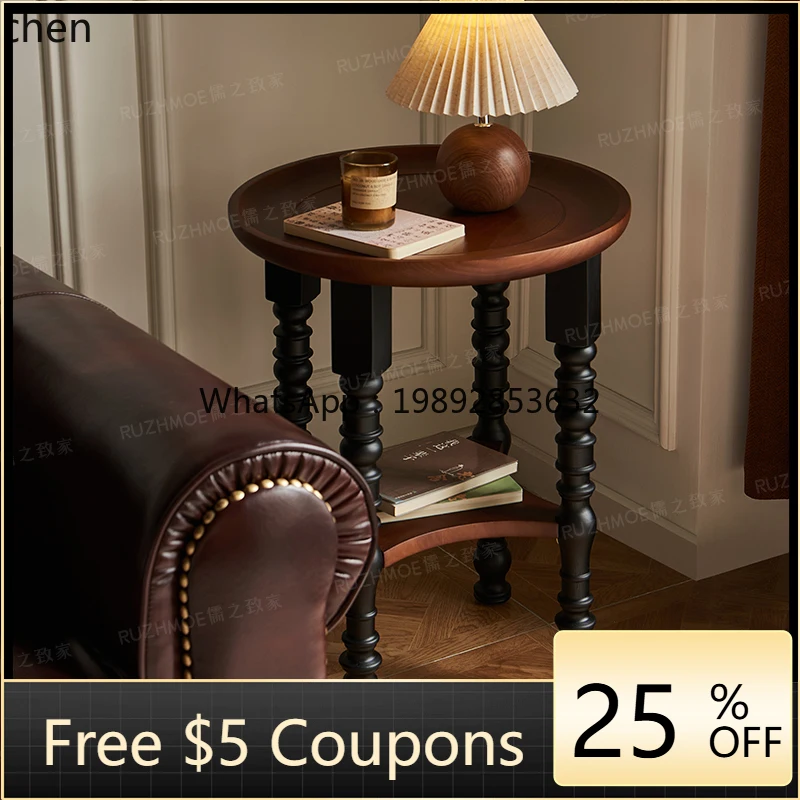 W1 retro solid wood oval coffee table living room household small apartment medium and ancient style low table
W1 retro solid wood oval coffee table living room household small apartment medium and ancient style low table