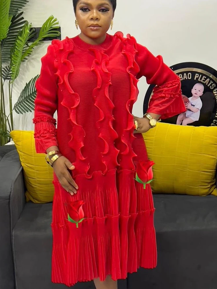 EGRM Miyake плиссированное платье 2026, новая темпераментная женская юбка с оборками высокого класса, свободные рукава с рогами, средней длины, плиссированная юбка 5R1007
EGRM Miyake плиссированное платье 2026, новая темпераментная женская юбка с оборками высокого класса, свободные рукава с рогами, средней длины, плиссированная юбка 5R1007