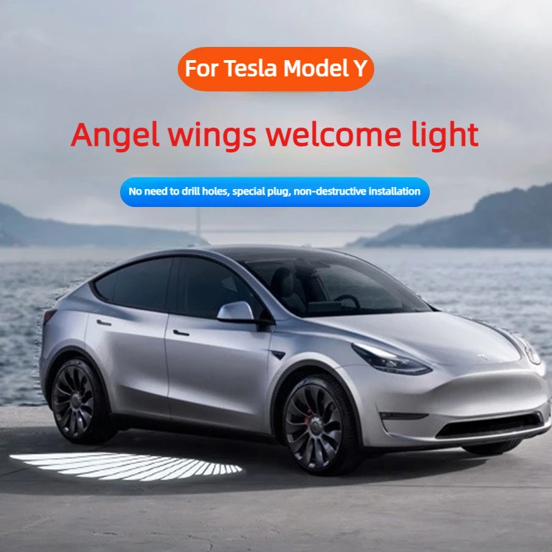 Replacement LED Puddle Lights for Tesla Model Y-Angel Wing Mirror Welcome Lights, Drill-Free Installation with Stylish Ambience
Replacement LED Puddle Lights for Tesla Model Y-Angel Wing Mirror Welcome Lights, Drill-Free Installation with Stylish Ambience