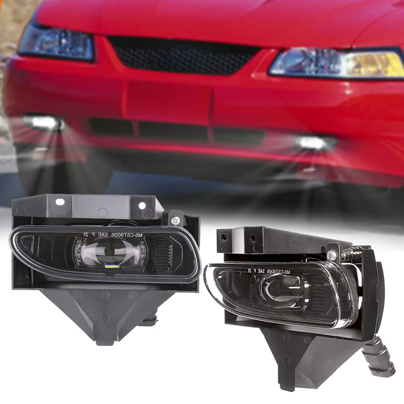 LED Fog Light Lamp Smoke Lens For 99-04 Ford Mustang 1999 2000 2001 2002 2003 2004
LED Fog Light Lamp Smoke Lens For 99-04 Ford Mustang 1999 2000 2001 2002 2003 2004