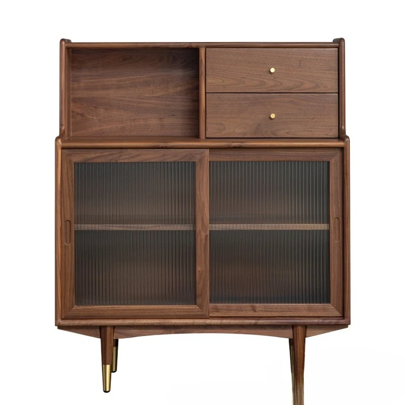 Black walnut dining side cabinet Modern simple kitchen side cabinet Nordic locker All solid wood tea cabinet Storage household
Black walnut dining side cabinet Modern simple kitchen side cabinet Nordic locker All solid wood tea cabinet Storage household