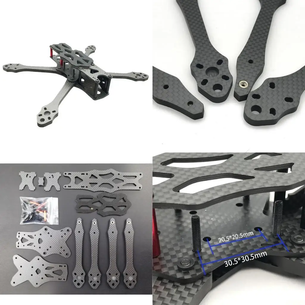 B03F 225mm FPV Racing Flight Frame 5inch Carbon Fiber Quadcopter Frame Flight
B03F 225mm FPV Racing Flight Frame 5inch Carbon Fiber Quadcopter Frame Flight