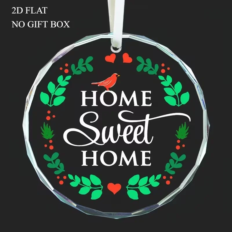2D plane, cute glass ornaments - 8x8 cm (8 cm round) Christmas and Valentine's Day Thanksgiving commemorative items, can be hung
2D plane, cute glass ornaments - 8x8 cm (8 cm round) Christmas and Valentine's Day Thanksgiving commemorative items, can be hung