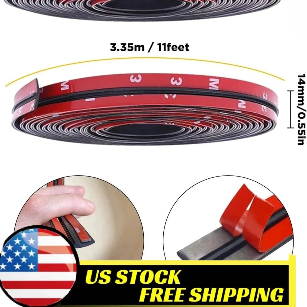 2m 14MM Car Rubber Seal Strip Waterproof Noise Reduction for Vehicles Auto Sunroof Window Car Door Universal Auto Seals
2m 14MM Car Rubber Seal Strip Waterproof Noise Reduction for Vehicles Auto Sunroof Window Car Door Universal Auto Seals