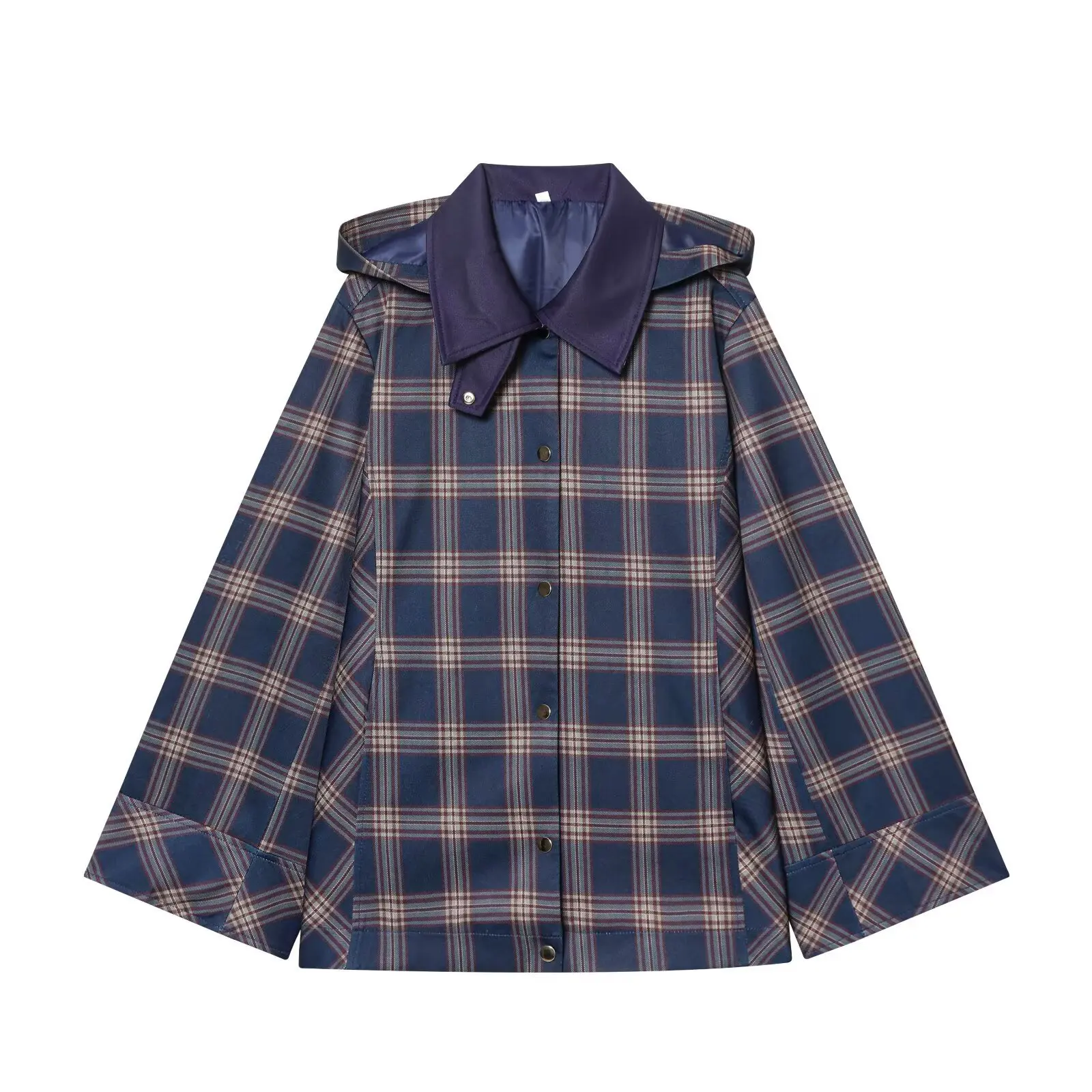 Women's Fashion Plaid Hooded Cotton Jacket + Pants Set LAC9
Women's Fashion Plaid Hooded Cotton Jacket + Pants Set LAC9