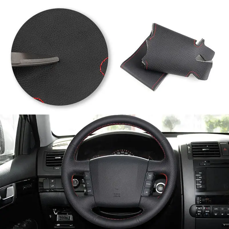 Hand-stitched Car-styling Steering Wheel Microfiber Leather Cover Trim For Kia Carens 2004 2005 2006 Borrego 2007-2016
Hand-stitched Car-styling Steering Wheel Microfiber Leather Cover Trim For Kia Carens 2004 2005 2006 Borrego 2007-2016