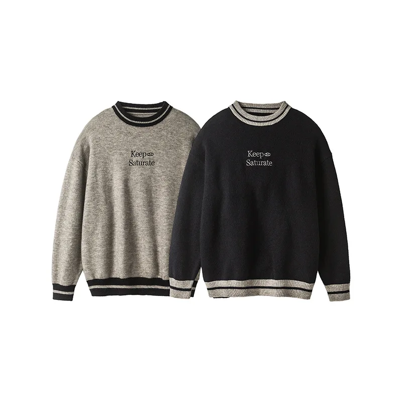 MAQVOB High Quality EU US Size Spring Autumn Winter Sweater Unisex Trendy Queen Oversized Cable Knit Crewneck Sweaters
MAQVOB High Quality EU US Size Spring Autumn Winter Sweater Unisex Trendy Queen Oversized Cable Knit Crewneck Sweaters
