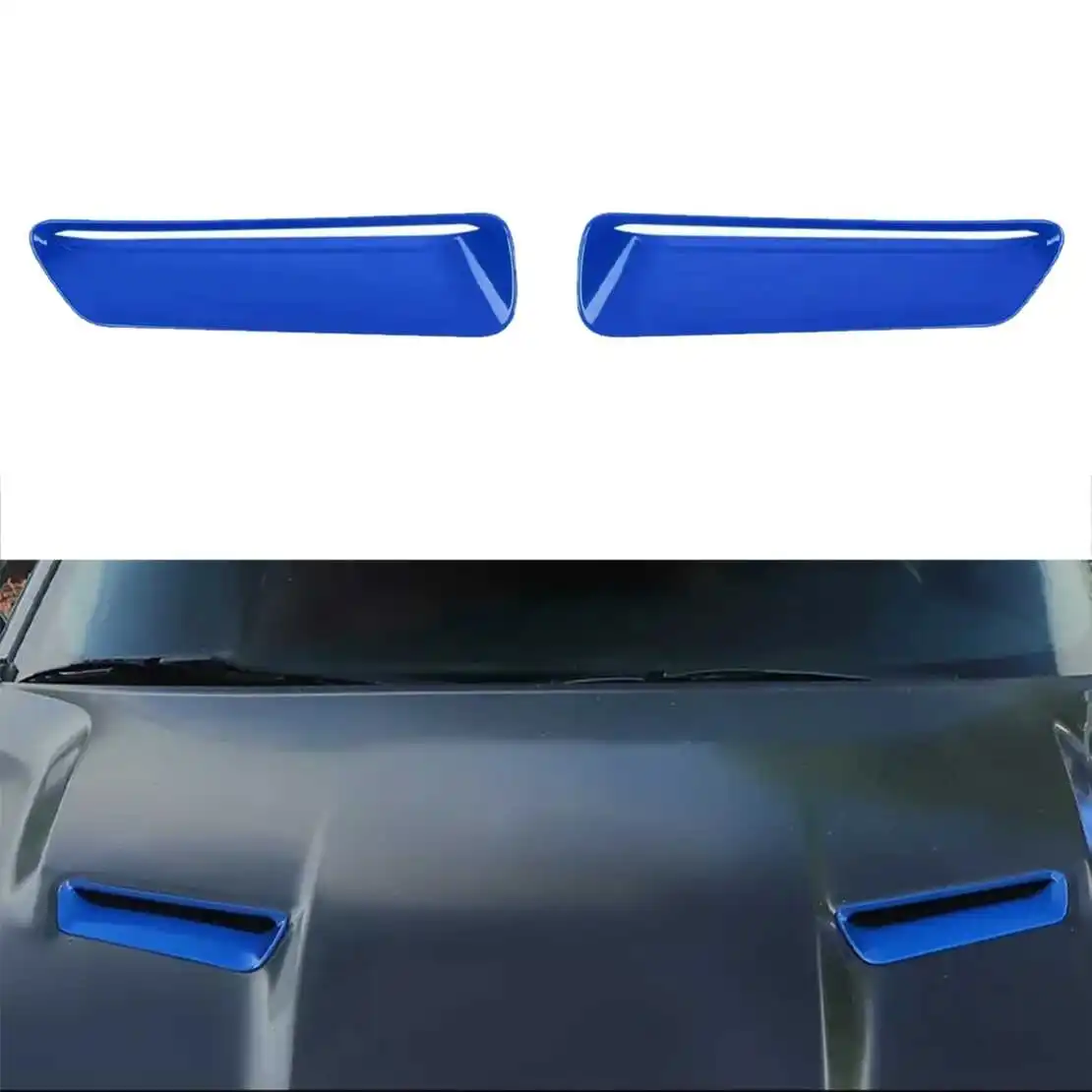Hood Scoop Air Vent Outlet Insert Cover Trim Blue Plastic Fit for Dodge Challenger 2015 2016 2017 2018 2019 2020 2021 2022
Hood Scoop Air Vent Outlet Insert Cover Trim Blue Plastic Fit for Dodge Challenger 2015 2016 2017 2018 2019 2020 2021 2022