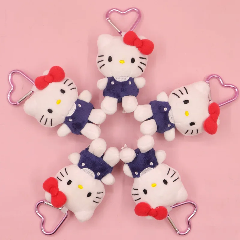 Kawaii Sanrio, Hello Kitty, плюшевый брелок, 10 см, любовь, пряжка, плюшевая кукла, сумка, подвесное украшение, рождественские подарки
Kawaii Sanrio, Hello Kitty, плюшевый брелок, 10 см, любовь, пряжка, плюшевая кукла, сумка, подвесное украшение, рождественские подарки