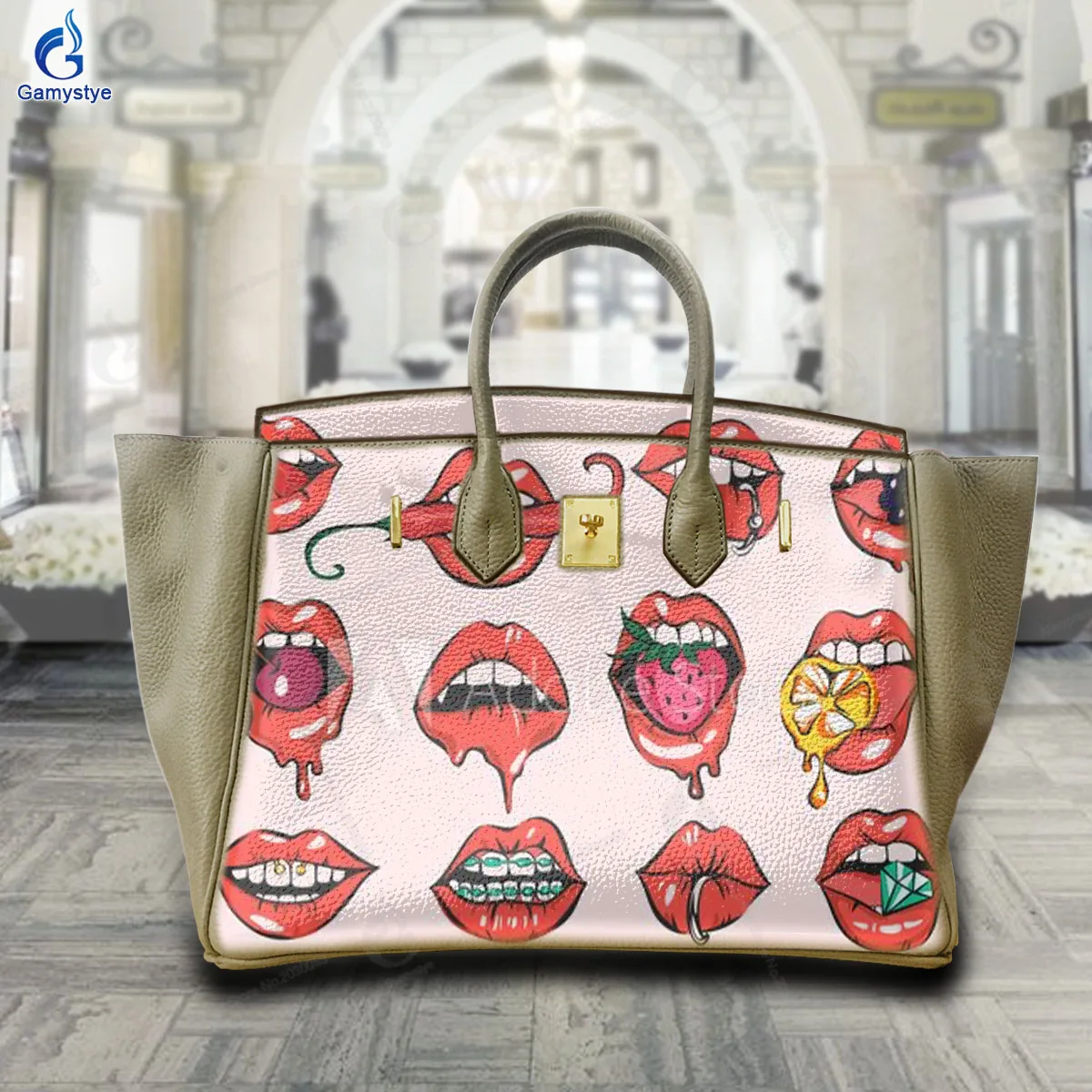 Women Bags Top-Handle Bags Cross Body Bags Bolsas Marcas All kinds of lips Genuine Togo Leather High Quality Art Hand-Painting C
Women Bags Top-Handle Bags Cross Body Bags Bolsas Marcas All kinds of lips Genuine Togo Leather High Quality Art Hand-Painting C