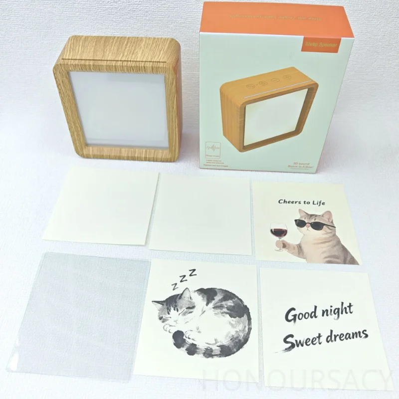 Desktop Atmosphere Lights Ins Style Audios Retro Wood Grain Photo Frame White Noise Sleep Aid Bluetooth Speaker High-value Gifts
Desktop Atmosphere Lights Ins Style Audios Retro Wood Grain Photo Frame White Noise Sleep Aid Bluetooth Speaker High-value Gifts
