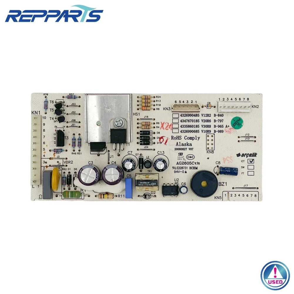 4613250185 Circuit PCB 20080827 Control Board For Beiko Refrigerator Fridge Motherboard Freezer Parts
4613250185 Circuit PCB 20080827 Control Board For Beiko Refrigerator Fridge Motherboard Freezer Parts