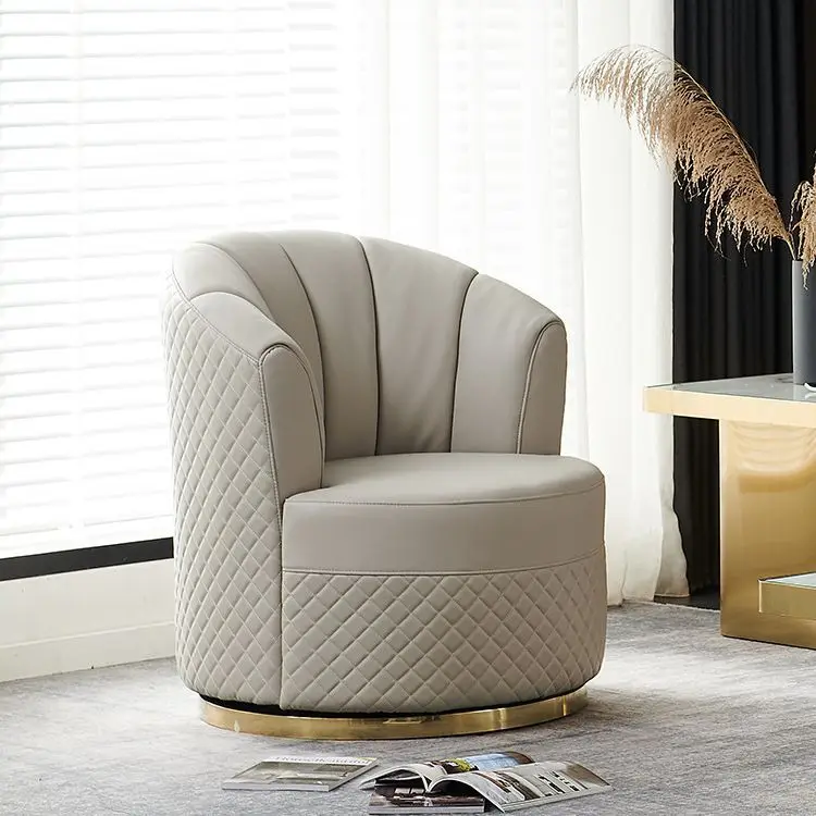 Italian light luxury sofa chair rotating single chair living room single sofa Nordic leather tiger chair
Italian light luxury sofa chair rotating single chair living room single sofa Nordic leather tiger chair