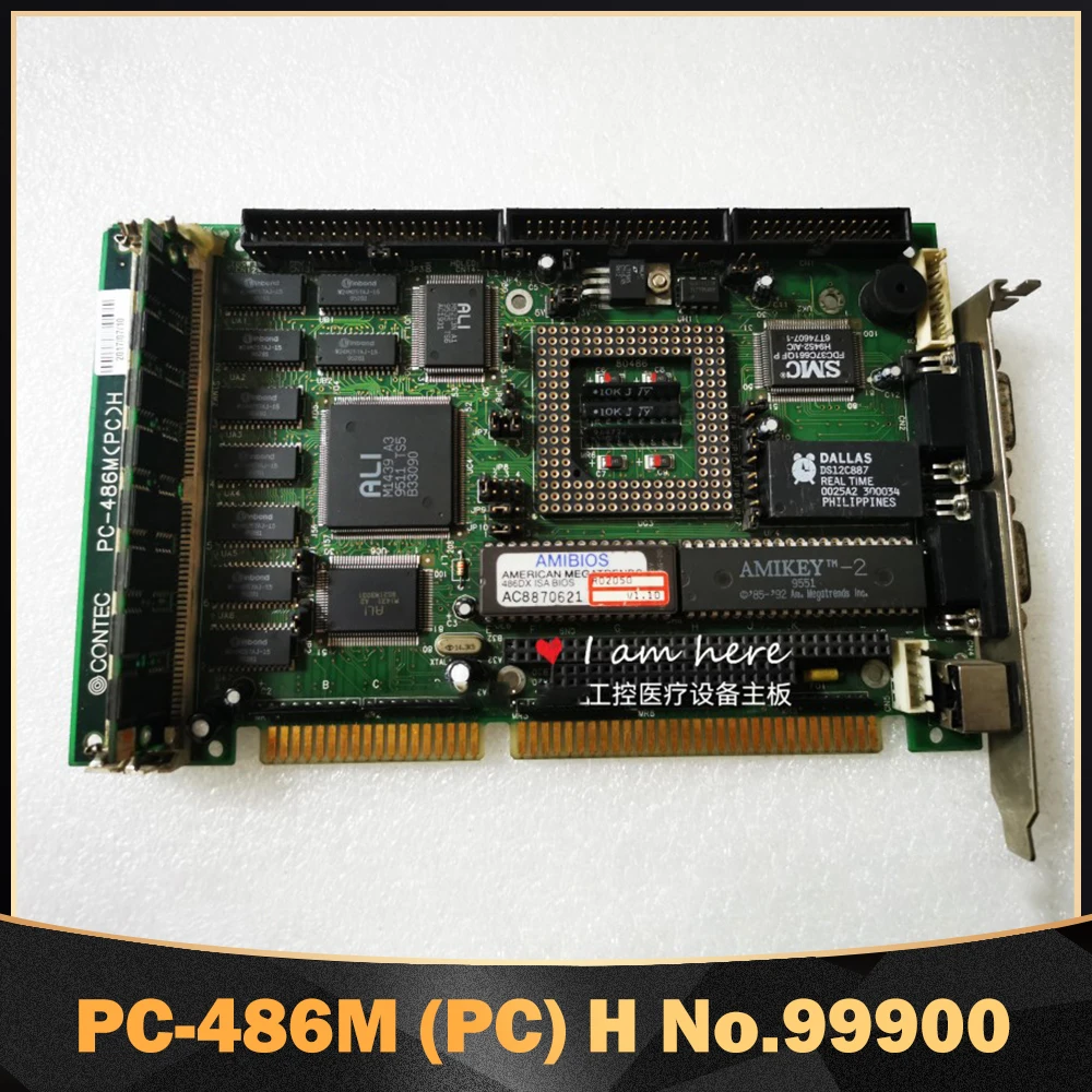 For CONTEC disassembly industrial control medical equipment motherboard PC-486M (PC) H No.99900
For CONTEC disassembly industrial control medical equipment motherboard PC-486M (PC) H No.99900