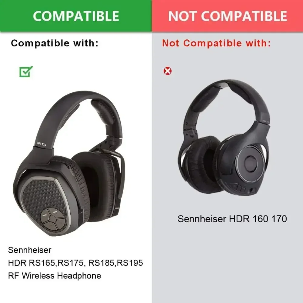 Suitable for Sennheiser RS165 RS175 RS185 RS195 HDR165 HDR175 HDR185 HDR195 RS Headset Gamer Cover Headphones Ear Cushions,
Suitable for Sennheiser RS165 RS175 RS185 RS195 HDR165 HDR175 HDR185 HDR195 RS Headset Gamer Cover Headphones Ear Cushions,