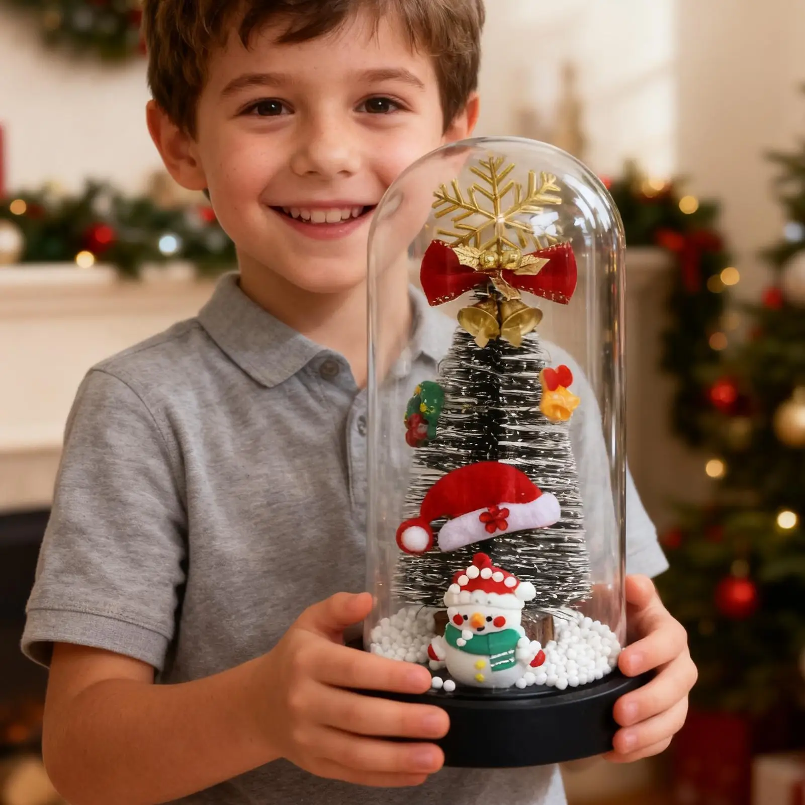 Рождественский декор для спальни, стеклянное праздничное атмосферное освещение, стеклянный купол, украшения, настольные ночные огни для гостиной, спальни, стола
Рождественский декор для спальни, стеклянное праздничное атмосферное освещение, стеклянный купол, украшения, настольные ночные огни для гостиной, спальни, стола