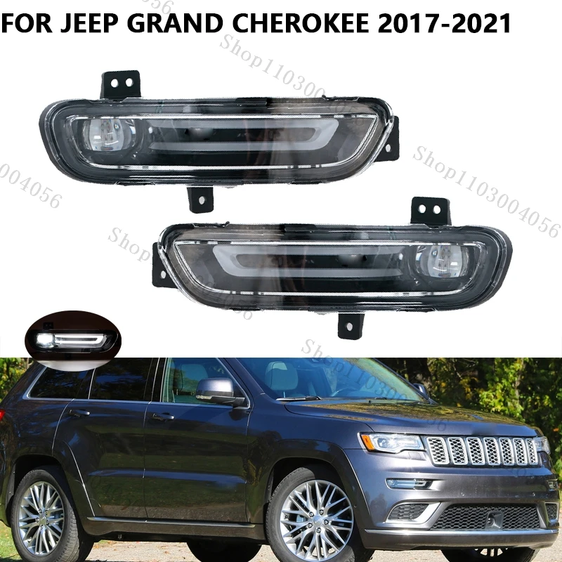 Автомобильный передний противотуманный фонарь в сборе, стоп-сигнал для Jeep Grand Cherokee 2017-2021, светодиодный указатель поворота, противотуманные фары, дневные ходовые огни
Автомобильный передний противотуманный фонарь в сборе, стоп-сигнал для Jeep Grand Cherokee 2017-2021, светодиодный указатель поворота, противотуманные фары, дневные ходовые огни