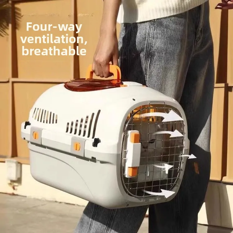 Pet Bag Air Shipping Cargo Dog Carrier Portable Travel Stress Relief Spacecraft Dog Cage for Cats And Dogs Fitness Scenarios
Pet Bag Air Shipping Cargo Dog Carrier Portable Travel Stress Relief Spacecraft Dog Cage for Cats And Dogs Fitness Scenarios