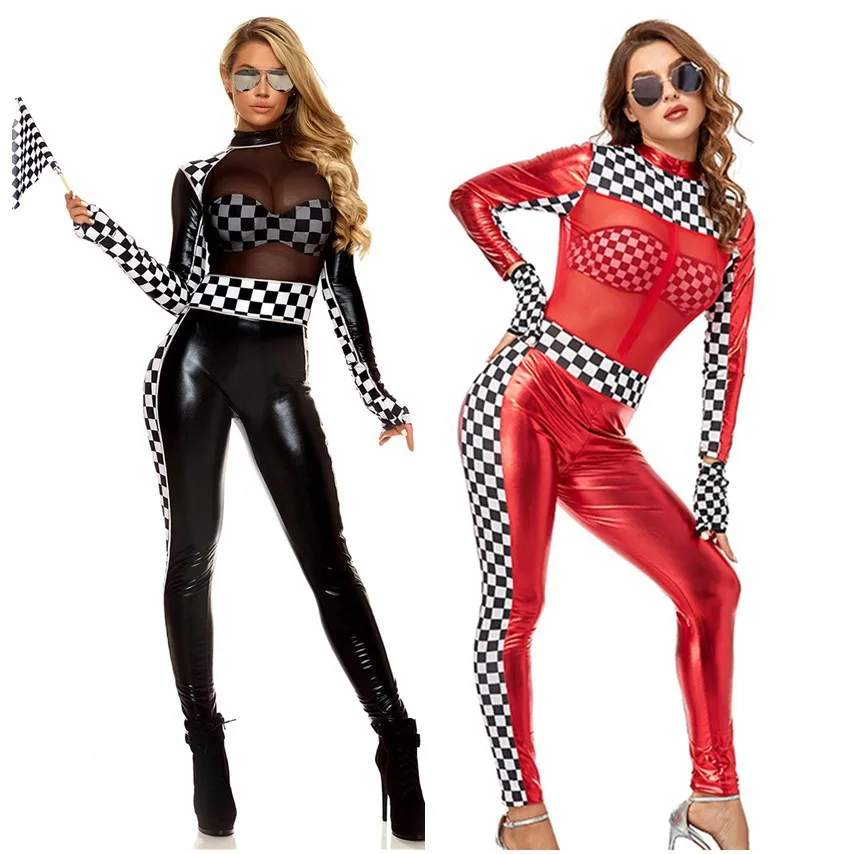 Women's Motorcycle Suit Nightclub DS Costume Hot Dance Outfit F Racing One-Piece Ensemble Stage Performance Traditional Hanfu
Women's Motorcycle Suit Nightclub DS Costume Hot Dance Outfit F Racing One-Piece Ensemble Stage Performance Traditional Hanfu
