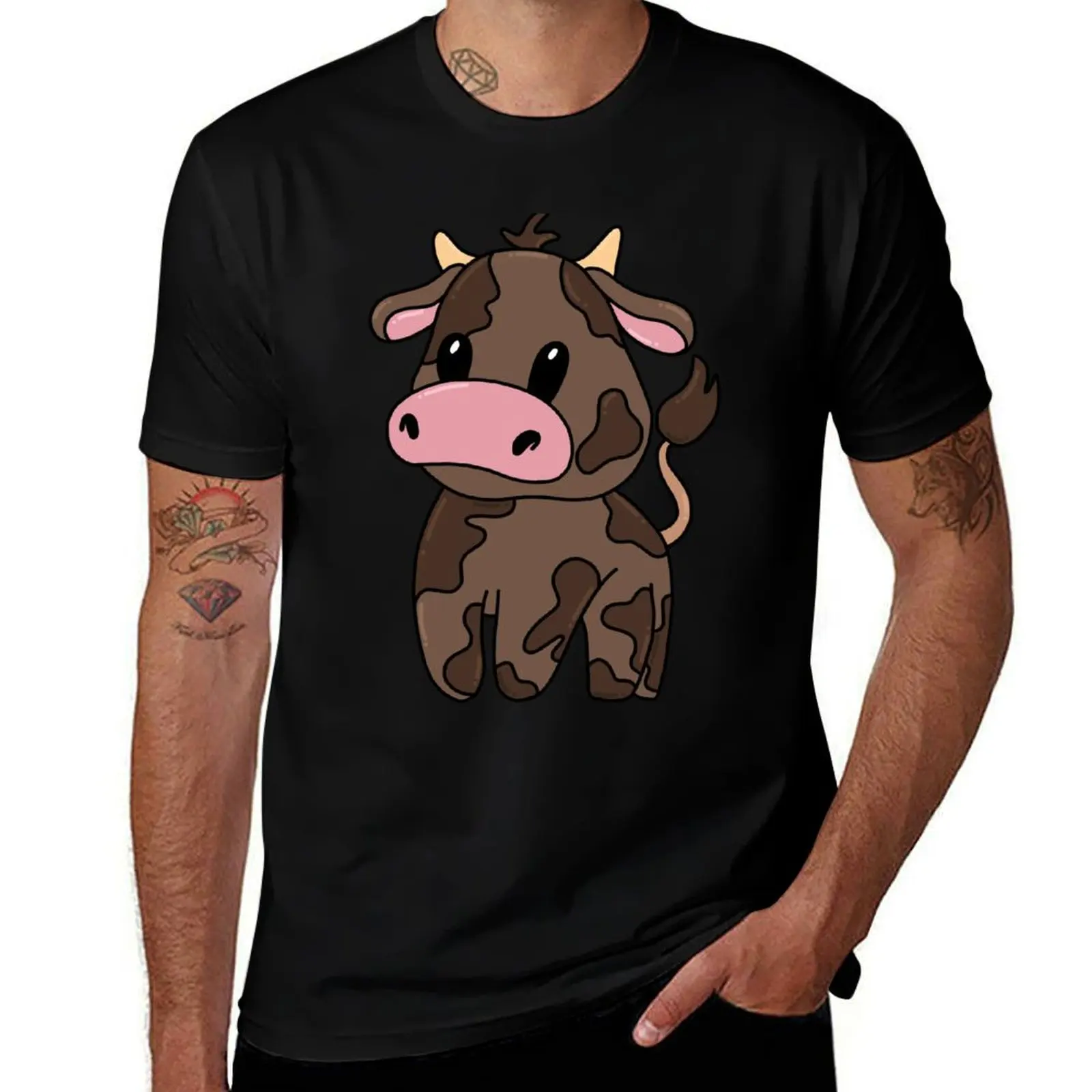 Brown Cartoon Cow design T-Shirt vintage graphic tee summer clothes sublime mens graphic t-shirts pack
Brown Cartoon Cow design T-Shirt vintage graphic tee summer clothes sublime mens graphic t-shirts pack