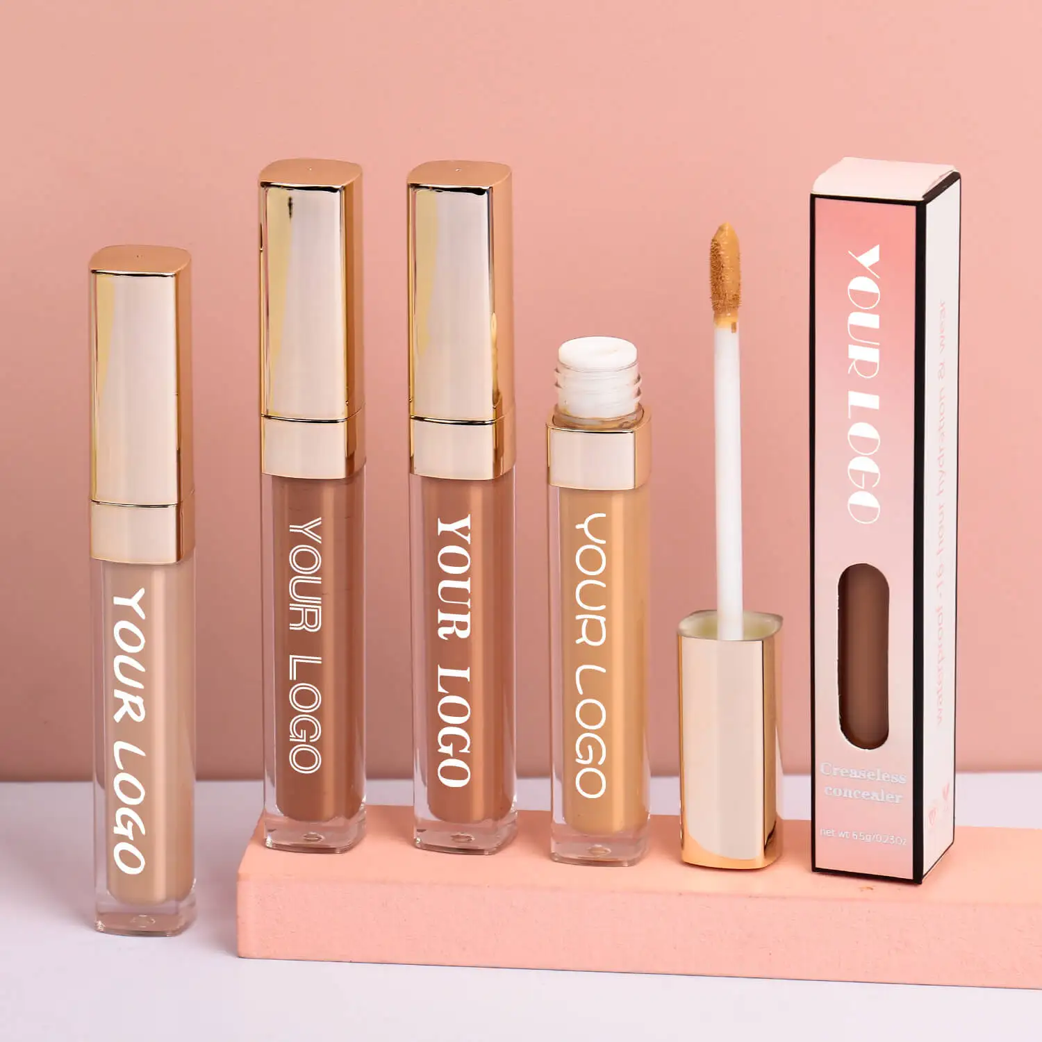 Custom Logo Face Eye Liquid Concealer Cream Waterproof Primer Dark Circle Cream Corrector Facial Concealer Base Makeup Wholesale
Custom Logo Face Eye Liquid Concealer Cream Waterproof Primer Dark Circle Cream Corrector Facial Concealer Base Makeup Wholesale