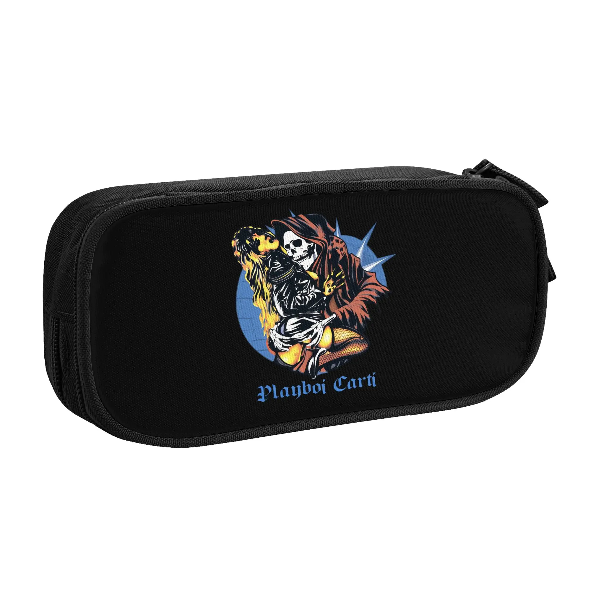 Playboi Carti Rapper Singer Hip Hop Pencil Case for Girl Boy Large Capacity Pen Box Bag School Accessories
Playboi Carti Rapper Singer Hip Hop Pencil Case for Girl Boy Large Capacity Pen Box Bag School Accessories