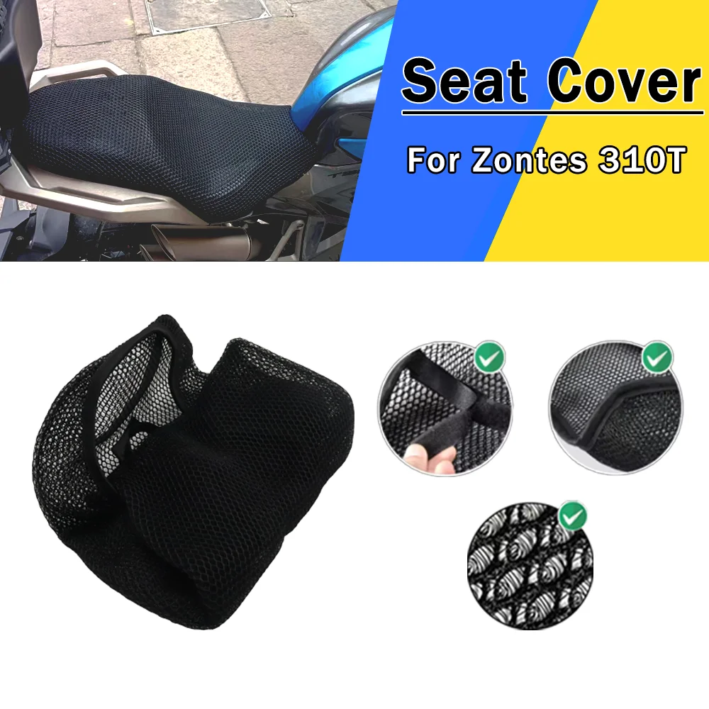 For Zontes 310T 310 T Motorcycle Honeycomb Mesh Seat Cover Insulated Breathable Anti-Slip Waterproof Cushion Cover
For Zontes 310T 310 T Motorcycle Honeycomb Mesh Seat Cover Insulated Breathable Anti-Slip Waterproof Cushion Cover