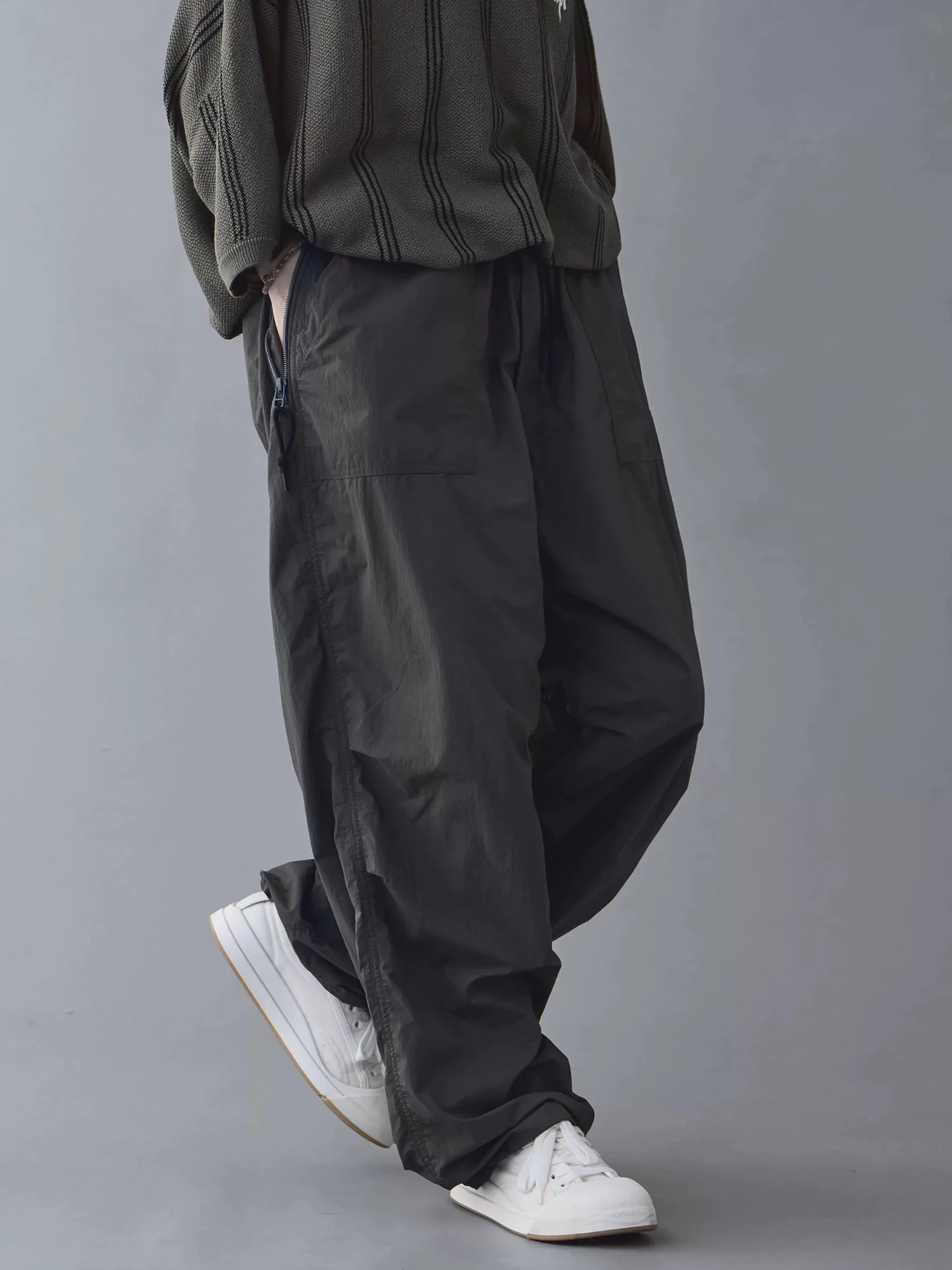 N.HOOLYWOOD Japanese military wrinkled nylon casual super dry pants
N.HOOLYWOOD Japanese military wrinkled nylon casual super dry pants