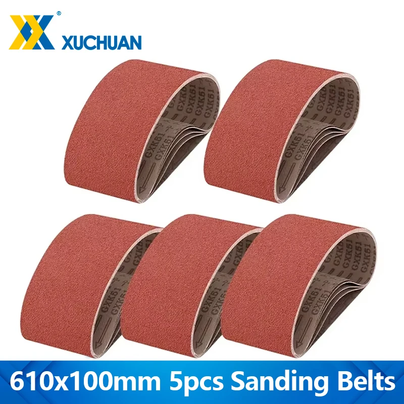 5pcs 100x610mm Sanding Belts 40-240 Grits Sandpaper Abrasive Bands for Sander Power Rotary Tools Dremel Accessories
5pcs 100x610mm Sanding Belts 40-240 Grits Sandpaper Abrasive Bands for Sander Power Rotary Tools Dremel Accessories