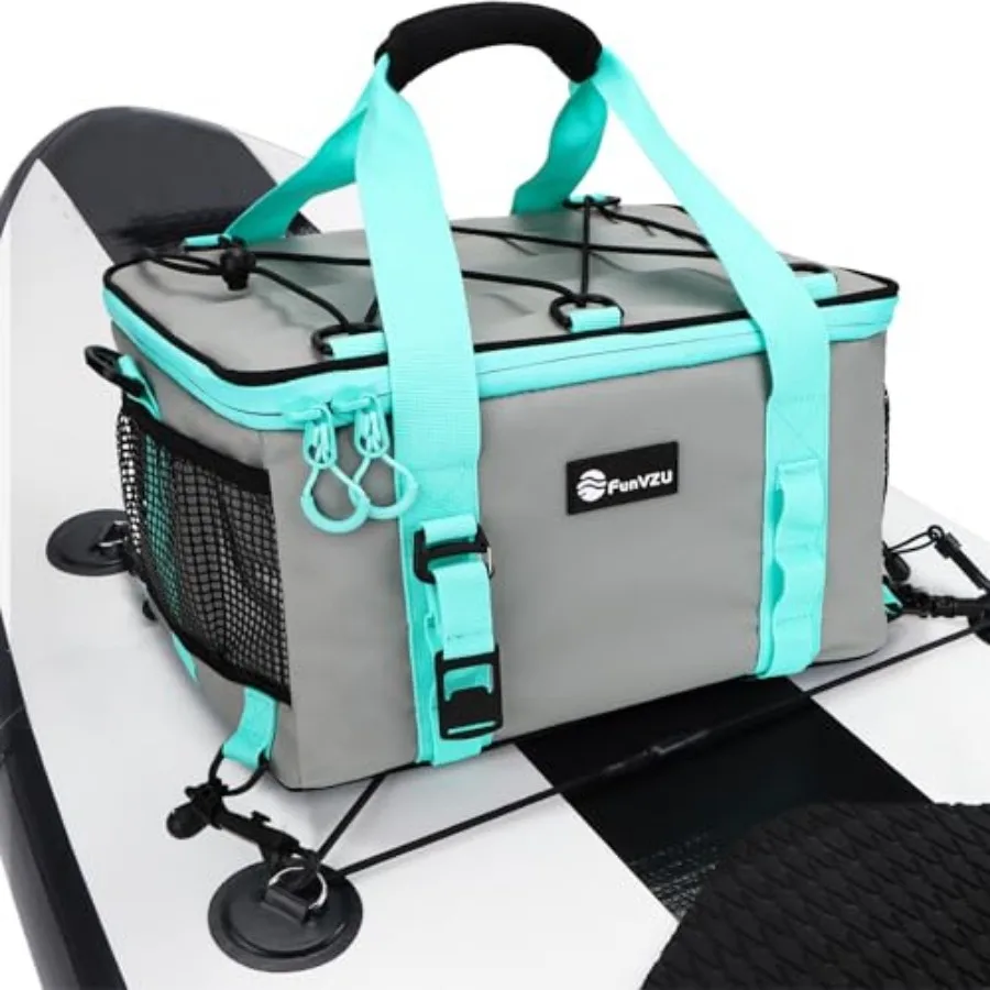 Paddle Board Cooler, Waterproof SUP Cooler Bag with TPU Zipper, Durable PVC Material, 26L Capacity Fits 42 Cans, Paddle Board A
Paddle Board Cooler, Waterproof SUP Cooler Bag with TPU Zipper, Durable PVC Material, 26L Capacity Fits 42 Cans, Paddle Board A