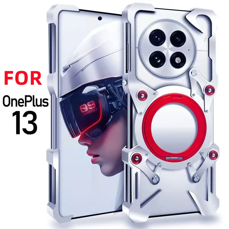 Powerful Shockproof Metal Armor Case for OnePlus 15 Heavy Duty Bumper Aluminum Cover for Oneplus 13 12 6 5 3 Pro Framless Coques
Powerful Shockproof Metal Armor Case for OnePlus 15 Heavy Duty Bumper Aluminum Cover for Oneplus 13 12 6 5 3 Pro Framless Coques