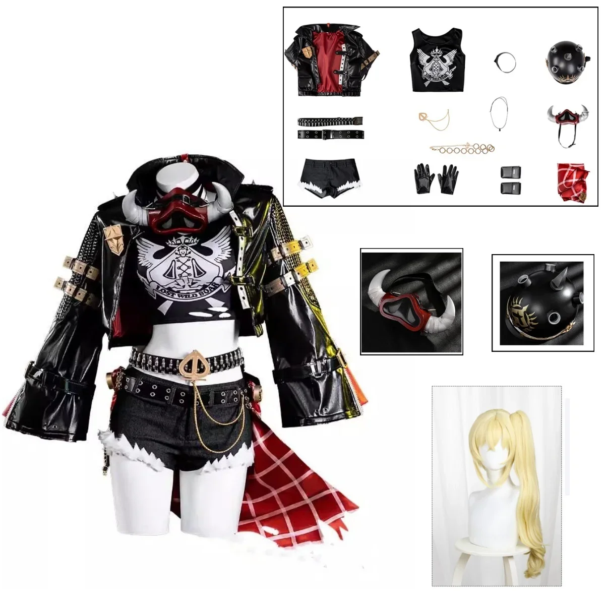 Pre-sale Game Zenless Zone Zero Lucy Cosplay Costume Wig Mask Helmet Uniform Luciana De Montefio Game Outfit Halloween Suit
Pre-sale Game Zenless Zone Zero Lucy Cosplay Costume Wig Mask Helmet Uniform Luciana De Montefio Game Outfit Halloween Suit