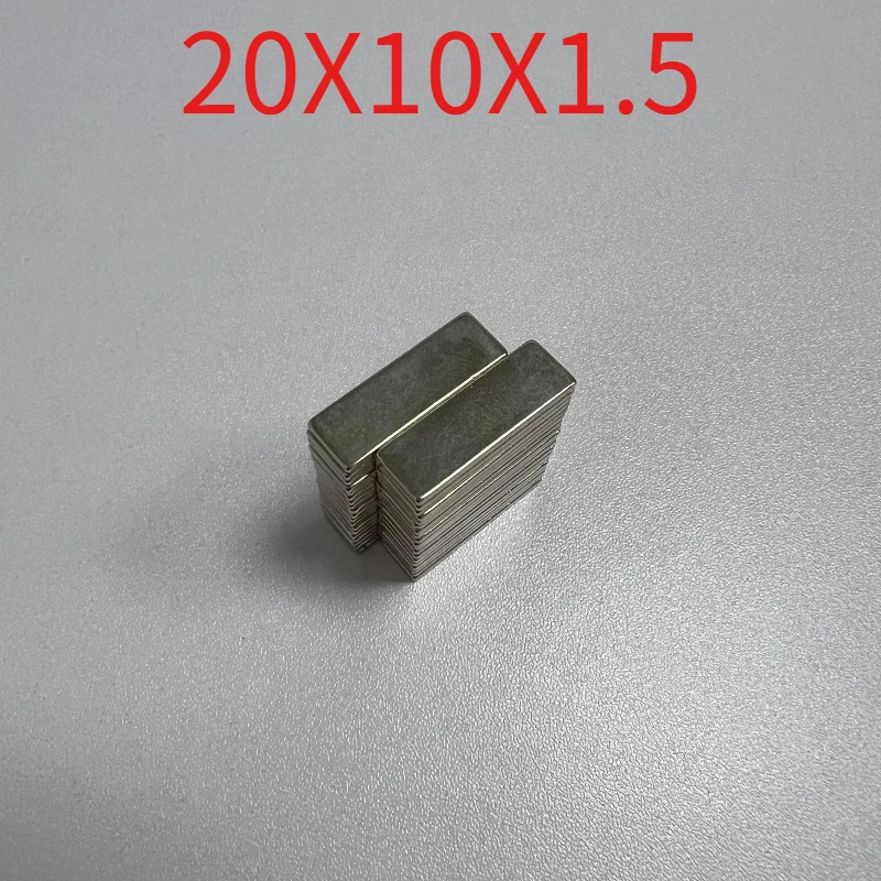 10pcs/lot 20X10X1.5mm rectangular magnet 20*10*1.5mm magnetic steel
10pcs/lot 20X10X1.5mm rectangular magnet 20*10*1.5mm magnetic steel