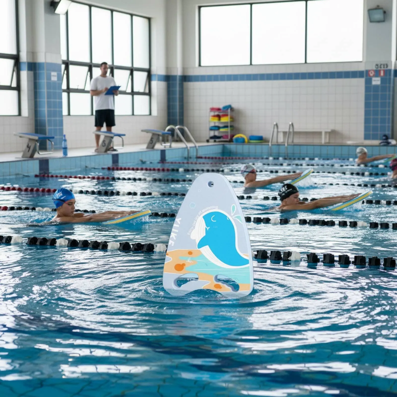 Swimming Kickboard High Buoyancy Aquatic Training Board Pool Buoy Board Lightweight Flotation Device Cartoon Print for Children
Swimming Kickboard High Buoyancy Aquatic Training Board Pool Buoy Board Lightweight Flotation Device Cartoon Print for Children