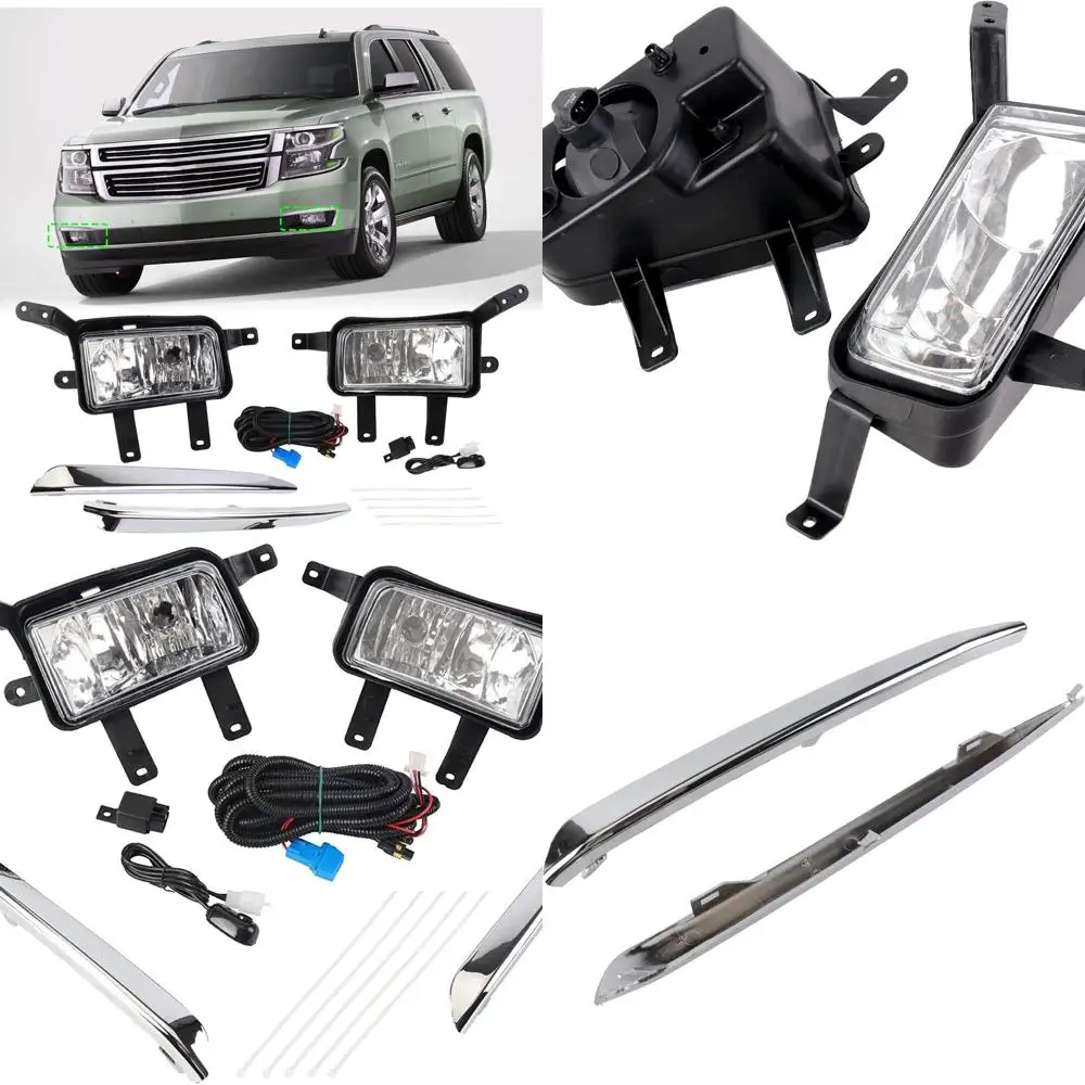 Chevy Tahoe Suburban 2015-2020 Driving Fog Lights with OEM Harness, Compatible with GM 2592311 & 2593311
Chevy Tahoe Suburban 2015-2020 Driving Fog Lights with OEM Harness, Compatible with GM 2592311 & 2593311
