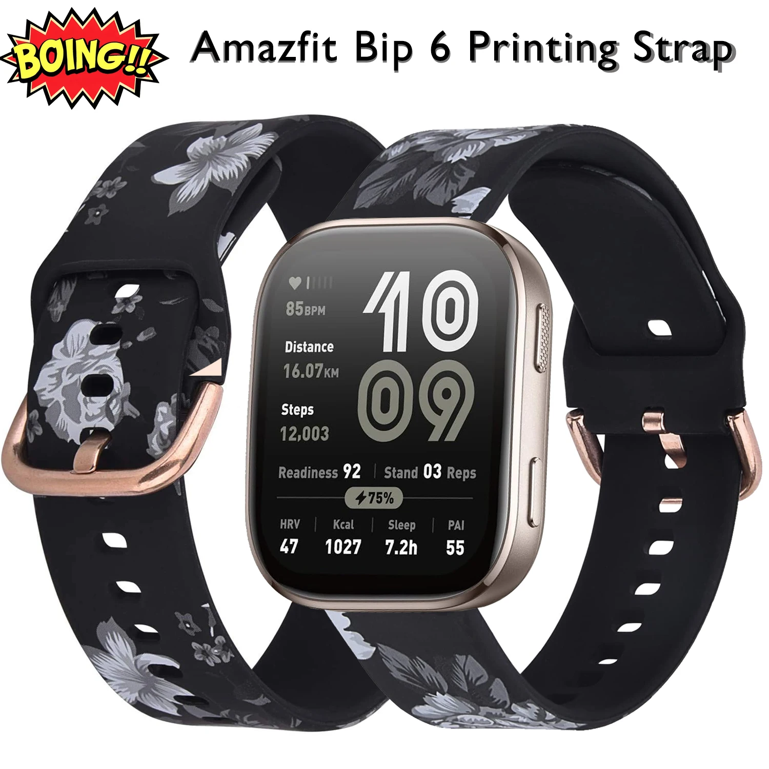 22mm Printing Band for Amazfit Bip 6 Strap Replacement Silicone SmartWatch Wristband Bracelet correa Amazfit Bip6 Watchbands
22mm Printing Band for Amazfit Bip 6 Strap Replacement Silicone SmartWatch Wristband Bracelet correa Amazfit Bip6 Watchbands