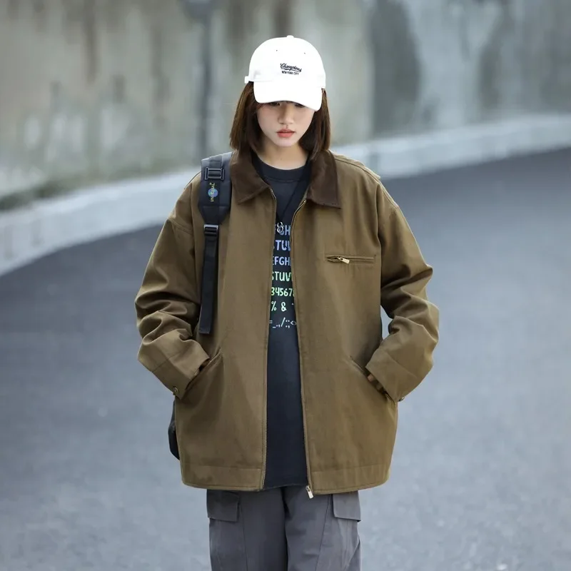 2024 Autumn New Unisex Light Luxury Style Contrasting Color Shirt Collar Loose Jacket
2024 Autumn New Unisex Light Luxury Style Contrasting Color Shirt Collar Loose Jacket