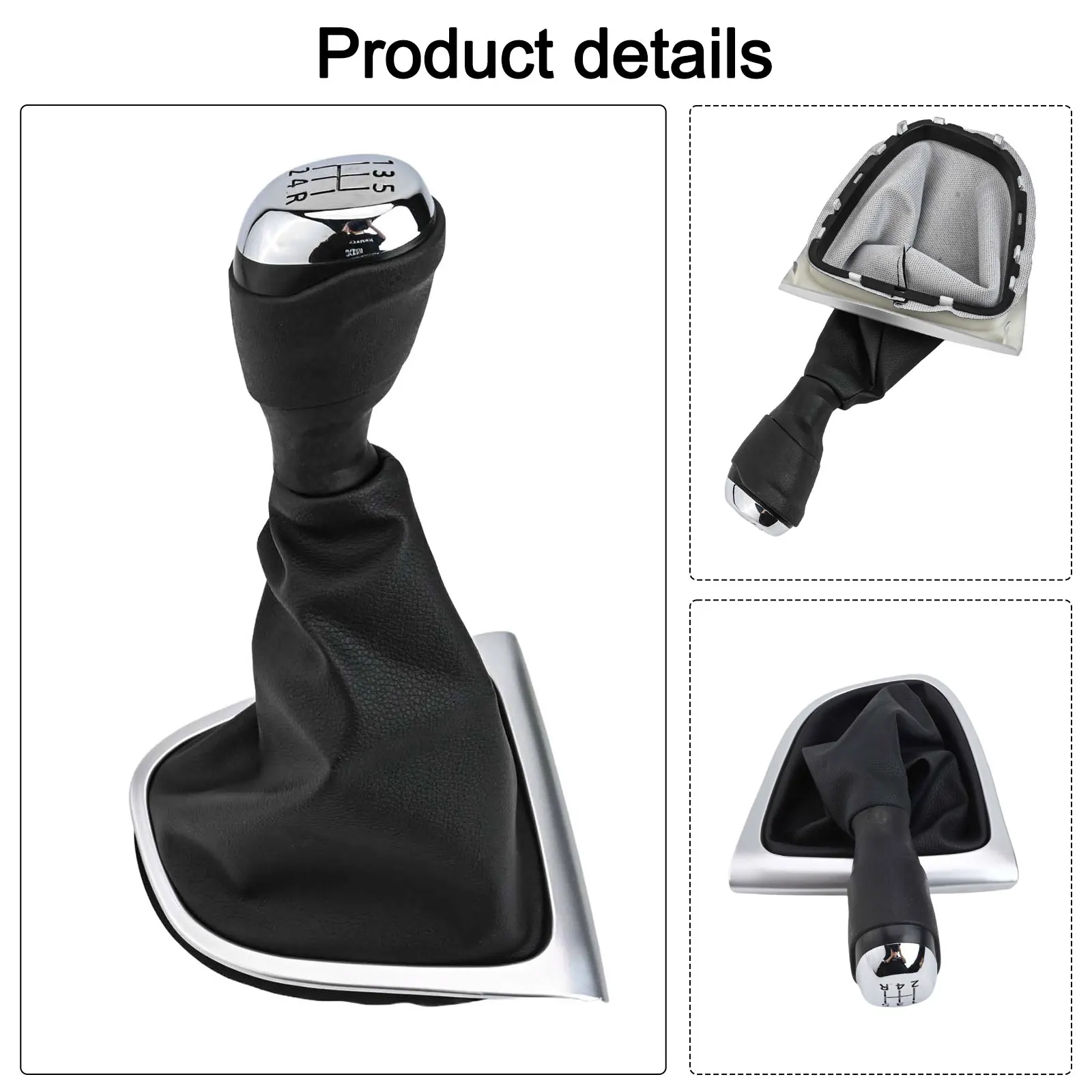 Car Interior Upgrade Manual Gear Knob Interior Refresh Car Modification Premium ABS Material Eco-Leather Construction
Car Interior Upgrade Manual Gear Knob Interior Refresh Car Modification Premium ABS Material Eco-Leather Construction